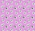 Pink background flower pattern geometrical background