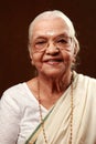 Indian senior woman Royalty Free Stock Photo