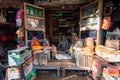 An Indian shopkeeper in a grocery store