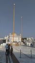 Indian sikh gurudwara at Nanded Royalty Free Stock Photo