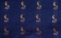 Indian silk fabric detail
