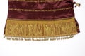 Indian silk with gold / zari work