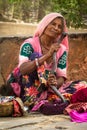 Indian snake charmer Royalty Free Stock Photo