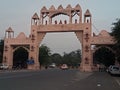 Indian Somnath temple gate from Gujrat