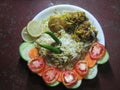 Indian special dish briyani