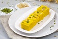 Indian Special Traditional Sweet Food Soan Papdi