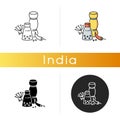 Indian spices and herbs icon