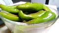 Indian Spicy Green Chilli Pickle Also Know as Mirchi Ka Achaar