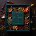 Indian spicy masala box