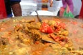 Indian street Food: Chicken dish Royalty Free Stock Photo