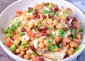 Indian street food - chole chaat