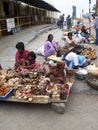 Indian street market