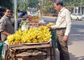 Indian street market at bhubaneswar.