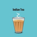 Indian street masala tea