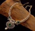 Indian style Diamond, Gold & Pearl Jewelry