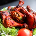 Indian style tandoori chicken