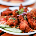 Indian style tandoori chicken