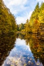 Indian Summer Lake Royalty Free Stock Photo