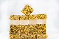 Indian Sweet Dry Fruit Chakki/Barfi