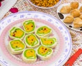 Indian Sweet food Mawa Peda Royalty Free Stock Photo