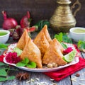 Sweet food Sweet samosa