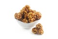 Indian Sweet Roasted grams balls Royalty Free Stock Photo