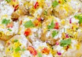 Indian Sweet And Spicy Chaat item Dahi Puri Royalty Free Stock Photo