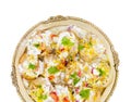 Indian Sweet And Spicy Chaat item Dahi Puri