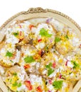 Indian Sweet And Spicy Chaat item Dahi Puri