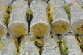 Indian Sweets barfi Royalty Free Stock Photo