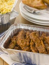 Indian Take Away- Beef Madras And Pilau Rice