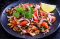 Indian snacks -chaat Royalty Free Stock Photo