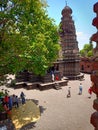 Indian temple structure outside area