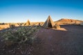 Indian tent in West Rim, Grand Canyon, Arizona, USA