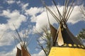 Indian Tepees Royalty Free Stock Photo