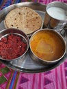 Indian thali