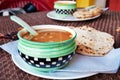 Indian tomato soup Royalty Free Stock Photo