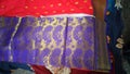 Indian tradition Maharashtra famous paithani saree having peacock design . Good design