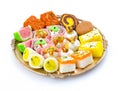 Indian Traditional Mix Sweet Food or Mix Mithai Royalty Free Stock Photo