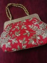 Indian traditional Red money purse