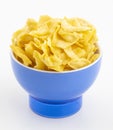 Indian Traditional Street Food Besan Papri on White Background