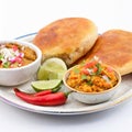 Indian breakfast Pav bhaji