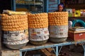 Indian traditional sweet food Fini or Pheni. Rajasthan. India Royalty Free Stock Photo