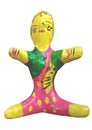 Indian Traditional toy doll made from cow dung.