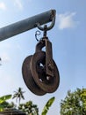 Indian traditional well pully