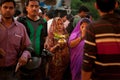 Indian traditional women at Chhath pooja festival Royalty Free Stock Photo