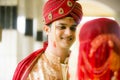 Indian Traditional Young Couple married