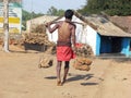 Indian tribal man Royalty Free Stock Photo