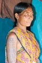 Indian tribal woman Royalty Free Stock Photo