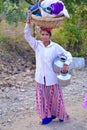 Indian tribe women of Karnataka